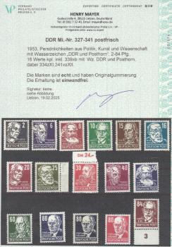 Preview: DDR_1952_Nr_327_341_postfrisch_Bild2