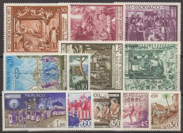 MONAKO_Lot_aus_1973__postfrisch_Bild1