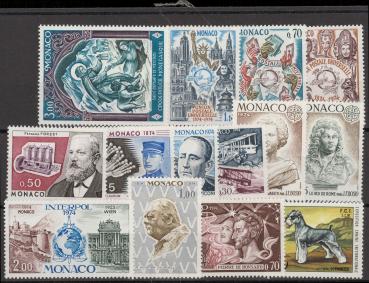 Preview: MONAKO_Lot_aus_1974__postfrisch_Bild4