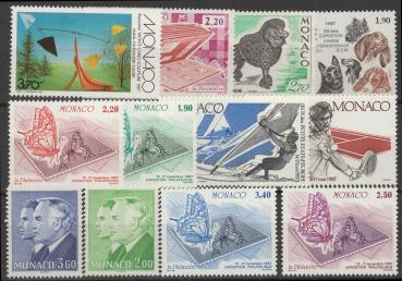 Preview: MONAKO_Lot_aus_1987__postfrisch_Bild4