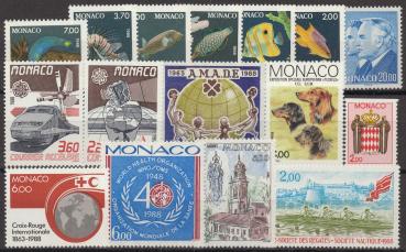 Preview: MONAKO_Lot_aus_1988__postfrisch_Bild3