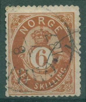 NORWEGEN_1872_Nr_20_gestempelt_Bild1