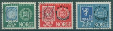 NORWEGEN_1955_Nr_393_395_gestempelt_Bild1