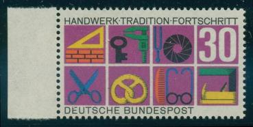 BUND_1968_PLATTENFEHLER_Nr_553_II_postfrisch_Bild1
