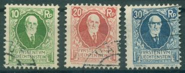 LIECHTENSTEIN_1925_Nr_72_74_gestempelt_Bild1