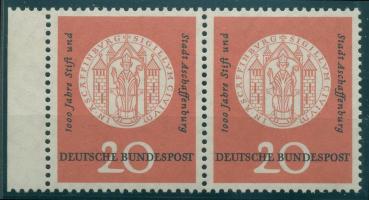 BUND_1957_PLATTENFEHLER_Nr_255_II_postfrisch_Bild1