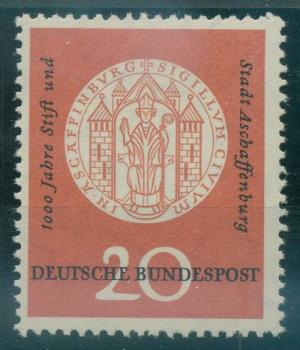 BUND_1957_PLATTENFEHLER_Nr_255_VI_postfrisch_Bild1