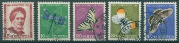 SCHWEIZ_1951_Nr_561_565_gestempelt_Bild1