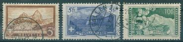 SCHWEIZ_1928_Nr_226_228_gestempelt_Bild1