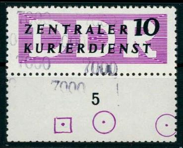 DDR_DIENST_1957_Nr_10_postfrisch_Bild1