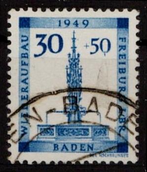 FRZ.ZONE_BADEN_1949_Nr_41A_gestempelt_Bild1