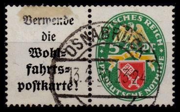 DEUTSCHES_REICH_1929_ZD_Nr_W34_gestempelt_Bild1
