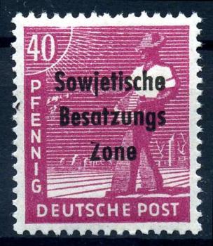 SBZ_1948_PLATTENFEHLER_Nr_193_F41_postfrisch_Bild1