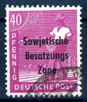 SBZ_1948_PLATTENFEHLER_Nr_193_PF_II_gestempelt_Bild1