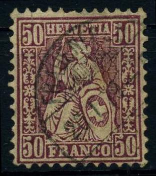 SCHWEIZ_1867_Nr_35_gestempelt_Bild1