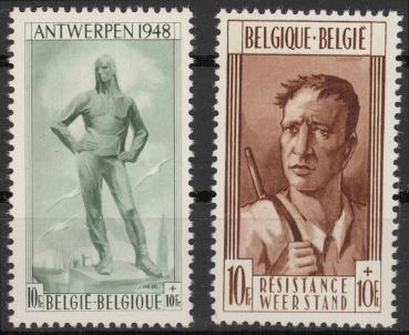 BELGIEN_1948_Nr_828_829_postfrisch_Bild1