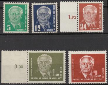 DDR_1950_Nr_251_255_postfrisch_Bild1