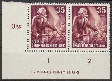 DDR_1953_Nr_350_DZ_postfrisch_Bild1
