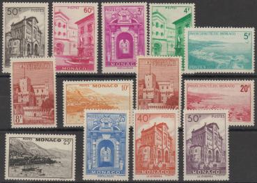 MONAKO_1948_Nr_381_393_postfrisch_Bild1
