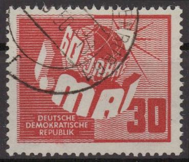 DDR_1950_PLATTENFEHLER_Nr_250_F24_gestempelt_Bild1