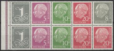 BUND_1958_HBl_8YII_postfrisch_Bild1