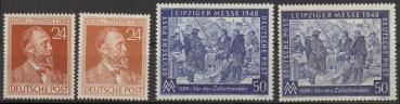 KONTROLLRAT_1947_Nr_963b+967b_postfrisch_Bild1
