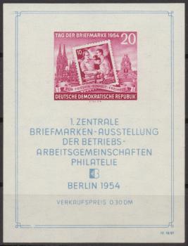 DDR_1954_Bl.10_I_postfrisch_Bild1