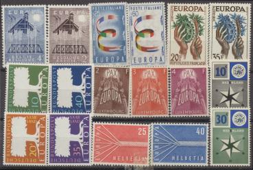 EUROPA_CEPT_Jahrgang_1957__postfrisch_Bild1
