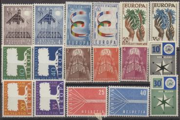 EUROPA_CEPT_Jahrgang_1957__postfrisch_Bild1