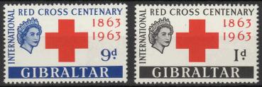 GIBRALTAR_1963Nr_164_165_postfrisch_Bild1