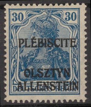 ALLENSTEIN_1920_Nr_V_postfrisch_Bild1