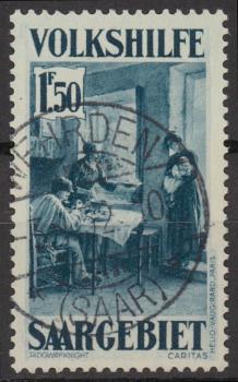 SAARGEBIET_1931_Nr_154_gestempelt_Bild1