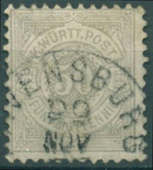 WUeeRTTEMBERG_1875_Nr_49_gestempelt_Bild1