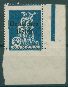 DEUTSCHES_REICH_1920_PLATTENFEHLER_Nr_123_XIII_postfrisch_Bild1