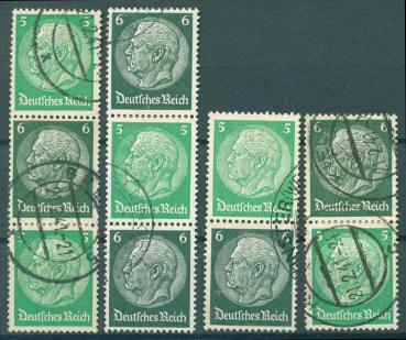 DEUTSCHES_REICH_1939_ZD_Nr_S187_190_gestempelt_Bild1