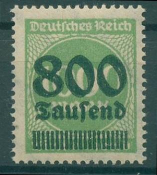 DEUTSCHES_REICH_1923_PLATTENFEHLER_Nr_308_PF_II_postfrisch_Bild1
