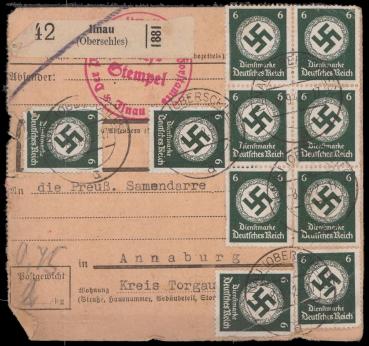 DEUTSCHES_REICH_DIENST_1934/38_Nr_135_u.a._gestempelt_Bild1
