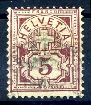 SCHWEIZ_1882_Nr_46_gestempelt_Bild1