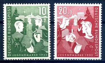 BUND_1952_Nr_153_154_postfrisch_Bild1