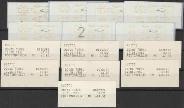 FINNLAND_ATM_1992_Nr_12.4_ZS2_postfrisch_Bild1