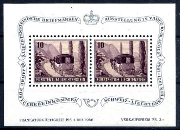 LIECHTENSTEIN_1946_Bl.4_postfrisch_Bild1