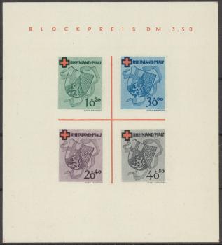 FRZ.ZONE_R._PFALZ_1949_Bl.1I_postfrisch_Bild1