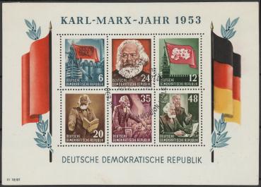 DDR_1953_Bl.8A_gestempelt_Bild1