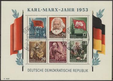 DDR_1953_Bl.8A_gestempelt_Bild1