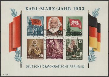 DDR_1953_Bl.8B_gestempelt_Bild1