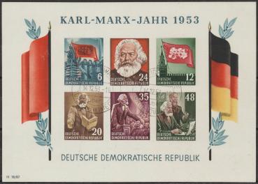 DDR_1953_Bl.8B_gestempelt_Bild1