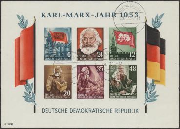 DDR_1953_Bl.8B_gestempelt_Bild1