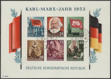 DDR_1953_Bl.8B_gestempelt_Bild1