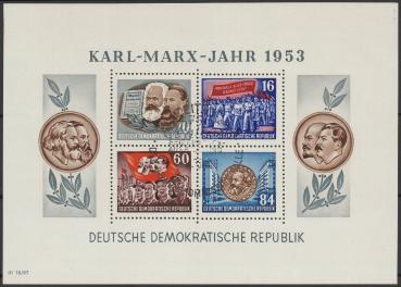 DDR_1953_Bl.9A_gestempelt_Bild1