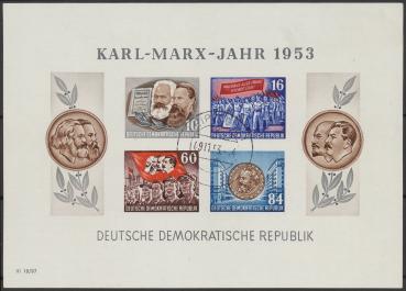 DDR_1953_Bl.9B_gestempelt_Bild1